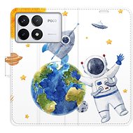 iSaprio Flip Case Space 06 for Poco F6 Pro - Phone Cover