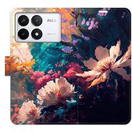 iSaprio Flip Case Spring Flowers for Poco F6 Pro - Phone Cover