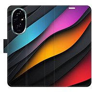 iSaprio Flip Case Color Waves for Honor 200 - Phone Case