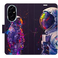 iSaprio Flip Case Neon Astronaut 02 for Honor 200 - Phone Case