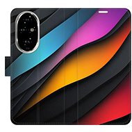 iSaprio Flip Case Color Waves for Honor 200 Pro - Phone Case