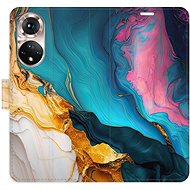 iSaprio Flip case Colourful Marble for Honor 50 / Nova 9 - Phone Case