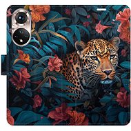 iSaprio Flip Case Flower Jaguar 02 for Honor 50 / Nova 9 - Phone Case