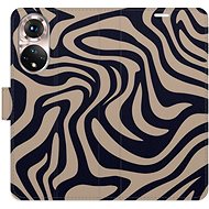 iSaprio Flip Case Zebra Black 02 for Honor 50 / Nova 9 - Phone Case
