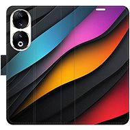 iSaprio Flip Case Color Waves for Honor 90 5G - Phone Case