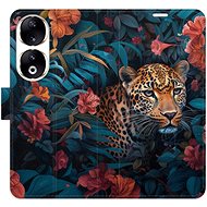 iSaprio Flip Case Flower Jaguar 02 for Honor 90 5G - Phone Case