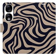 iSaprio Flip Case Zebra Black 02 for Honor 90 5G - Phone Case