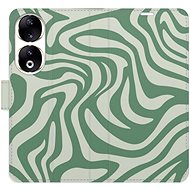 iSaprio Flip Case Zebra Green 02 for Honor 90 5G - Phone Case