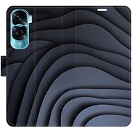 iSaprio Flip case Dark Waves for Honor 90 Lite 5G - Phone Case