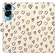 iSaprio Flip case Heart Light 02 for Honor 90 Lite 5G - Phone Case