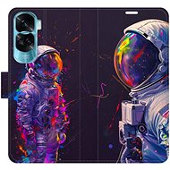 iSaprio Flip Case Neon Astronaut 02 for Honor 90 Lite 5G - Phone Case