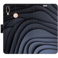 iSaprio Flip case Dark Waves for Huawei P20 Lite - Phone Case