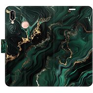 iSaprio Flip case Emerald 02 for Huawei P20 Lite - Phone Case