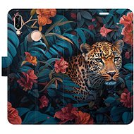 iSaprio Flip case Flower Jaguar 02 for Huawei P20 Lite - Phone Case