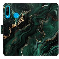 iSaprio Flip case Emerald 02 for Huawei P30 Lite - Phone Case