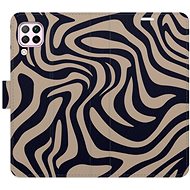 iSaprio Flip case Zebra Black 02 for Huawei P40 Lite - Phone Case