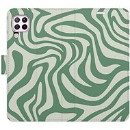 iSaprio Flip case Zebra Green 02 for Huawei P40 Lite - Phone Case