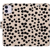 iSaprio Flip Case Dotted 02 for iPhone 11 - Phone Case