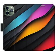 iSaprio Flip Case Color Waves for iPhone 11 Pro - Phone Case
