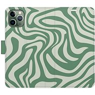 iSaprio Flip Case Zebra Green 02 for iPhone 11 Pro - Phone Case