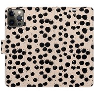 iSaprio Flip Case Dotted 02 for iPhone 12/12 Pro - Phone Case