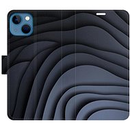 iSaprio Flip Case Dark Waves for iPhone 13 - Phone Case