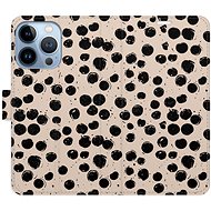 iSaprio Flip Case Dotted 02 for iPhone 13 Pro - Phone Case