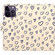 iSaprio Flip Case Heart Light 02 for iPhone 14 Pro Max - Phone Case