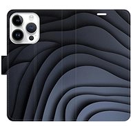 iSaprio Flip Case Dark Waves for iPhone 15 Pro - Phone Case