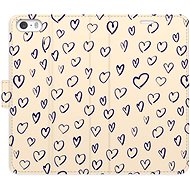 iSaprio Flip case Heart Light 02 for iPhone 5/5S/SE - Phone Case