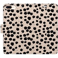 iSaprio Flip Case Dotted 02 for iPhone 7 Plus - Phone Case
