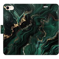 iSaprio Flip Case Emerald 02 for iPhone 7/8/SE 2020 - Phone Case