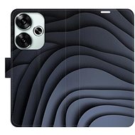 iSaprio Flip case Dark Waves for Poco F6 - Phone Case