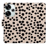 iSaprio Flip Case Dotted 02 for Poco F6 - Phone Case