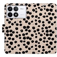 iSaprio Flip Case Dotted 02 for Poco F6 Pro - Phone Case