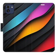 iSaprio Flip Case Color Waves for Samsung Galaxy A03 - Phone Case