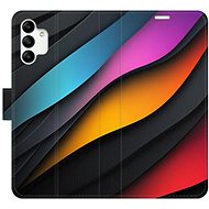 iSaprio Flip Case Color Waves for Samsung Galaxy A04s - Phone Case
