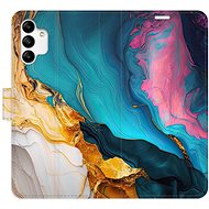 iSaprio Flip Case Colourful Marble for Samsung Galaxy A04s - Phone Case
