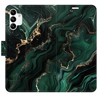 iSaprio Flip Case Emerald 02 for Samsung Galaxy A04s - Phone Case