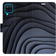 iSaprio Flip case Dark Waves for Samsung Galaxy A12 - Phone Case
