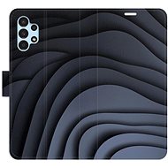 iSaprio Flip case Dark Waves for Samsung Galaxy A13 / A13 5G - Phone Case