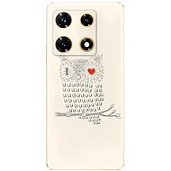 iSaprio I Love You 01 - Infinix Note 30 PRO - Phone Cover