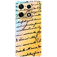 iSaprio Handwriting 01 - black - Infinix Note 30 PRO - Phone Cover