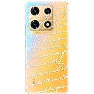 iSaprio Handwriting 01 - white - Infinix Note 30 PRO - Phone Cover