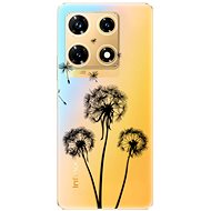 iSaprio Three Dandelions - black - Infinix Note 30 PRO - Phone Cover