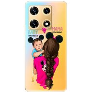 iSaprio Mama Mouse Brunette and Boy - Infinix Note 30 PRO - Phone Cover