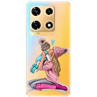 iSaprio Kissing Mom - Blond and Boy - Infinix Note 30 PRO - Phone Cover