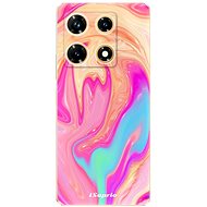 iSaprio Orange Liquid - Infinix Note 30 PRO - Phone Cover