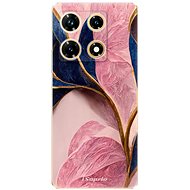 iSaprio Pink Blue Leaves - Infinix Note 30 PRO - Phone Cover
