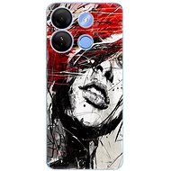 iSaprio Sketch Face - Infinix Smart 7 - Phone Cover
